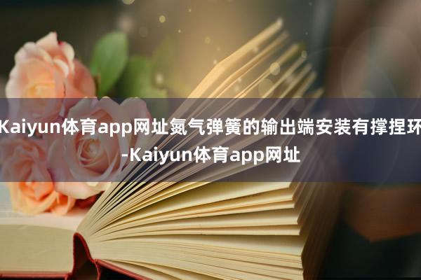 Kaiyun体育app网址氮气弹簧的输出端安装有撑捏环-Kaiyun体育app网址